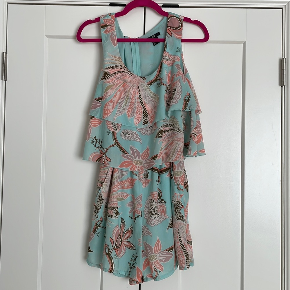 H&M Whimsical Paisley Romper
